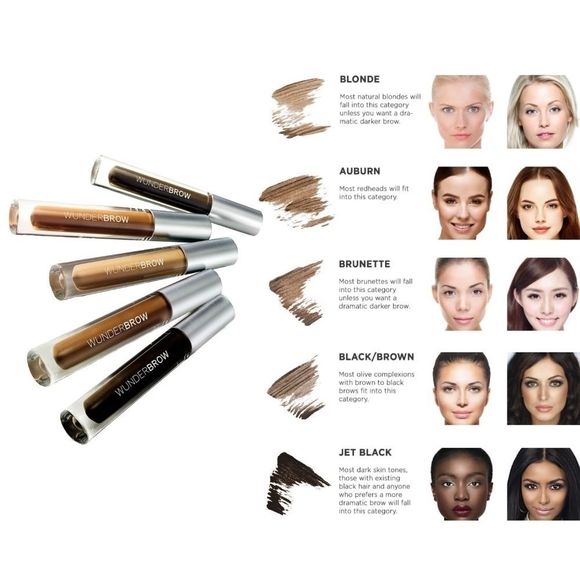 NEW WUNDER2 WUNDERBROW Waterproof Eyebrow Gel Long Lasting Eye Brow Make Up - Picture 11 of 13